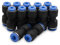 Bwintech 12 Pcs 4mm to 6mm Pneumatic Straight Reducing Push to Connect Adapter Quick Release Reducer Fittings (PG4-6)