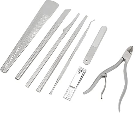 Foot Callus Knife Tool, Rustproof Pedicure Knife Set Comfortable Grip Easy Using for Salon