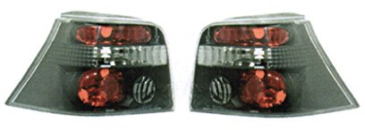 Tuning Heckleuchte Rückleuchte Rücklicht Schwarz Glasklar Kompatibel mit VW Golf 4 1J 97-05