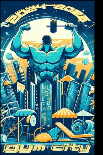 Notebook with a calendar for exercisers 2024-2026 | 3-year planner gym | A three-year personal organizer dedicated to all people practicing sports