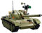 Tarcury 3in1 T-54/T-55 Mittlerer Panzer-Bausatz - Armee-Set mit 2 Spielzeugsoldaten, Maßstab 1:35, 604 Teile - Spaßiges Militärmodell-Set für Kinder und Erwachsene