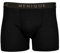 menique Merinowolle Unterwäsche Herren Boxershorts Unterhose Unterhose für Männer Boxershorts Weiche Atmungsaktive Geruchsfreie Unterwäsche für Männer, Schwarz, L