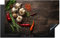 KitchenYeah© Herdabdeckplatte Einteilig Ceranfeld Abdeckplatte für Induktionsschutz Ceranfeldabdeckung Vinyl Herdabdeckplatten Pfeffer - Gewürze - Knoblauch - Holzdruck - Kräuter - 85x52 cm