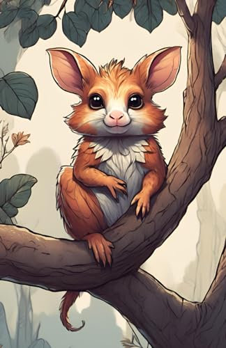 Graph Ruled Notebook Fantastic Animals and Beast: A5 96-page Grid Paper Notebook, Quad Ruled, Animals and Graphs: A Fantastic Animals and Beast Inspired Grid Ruled Notebook for school and studies
