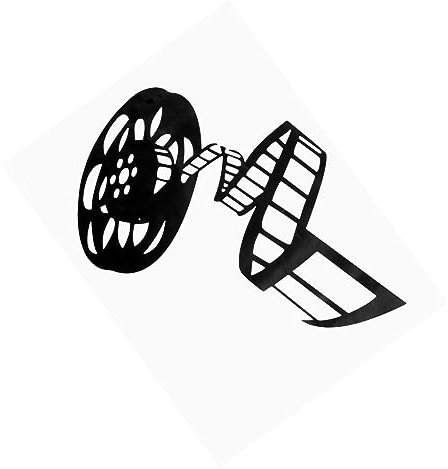 JOINPAYA Kreatives Filmstreifen Wandtattoo Selbstklebend Abziehbar Wanddekor Schlafzimmer Wohnzimmer Aufkleber Für Glatte Oberflächen Und Partys