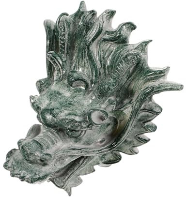 Warmhm Brunnenattraktion Aquariumdekorationen Pumpe Wand Springbrunnen Sprinkler Duschschlauch Sumpf Wasser Steckdose wassersteckdosen Brunnendekor Dekorationen für Hinterhofbrunnen Harz