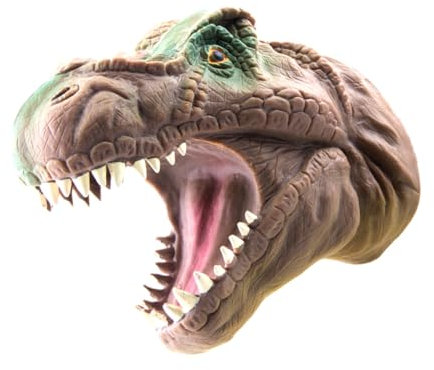 VICASKY Dinosaurier Handpuppe Modell Tyrannosaurus Kopf Handpuppe Lustige Cosplay Dinosaurier Handpuppe Realistische Handpuppe Für Und Erwachsene