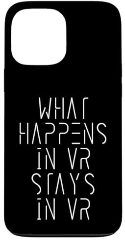 Hülle für iPhone 13 Pro Max Was passiert in VR... Virtual-Reality-Technologie Futuristisch