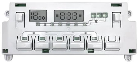 WVGFAUXA Carte De Commande 41041467, Compatible avec Candy, Compatible avec Hoover, Module D'affichage De Panneau De Commande Électronique for Machine À Laver