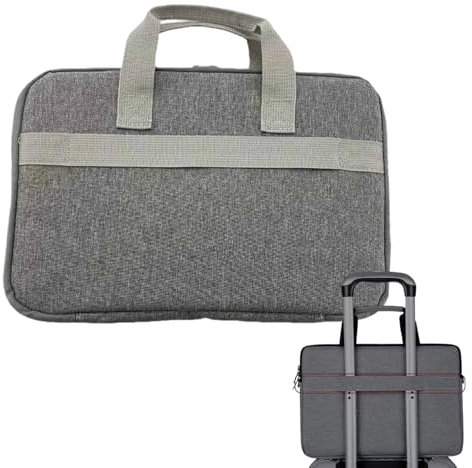 Generico Laptop Bag, Waterproof Messenger Tote, 13.78x9.84x1.18 Inches Compact Travel Computer Bag with Shoulder Strap for Business, College, School, Coffee Shop, Outdoor, Office, Urban, Airplane Use