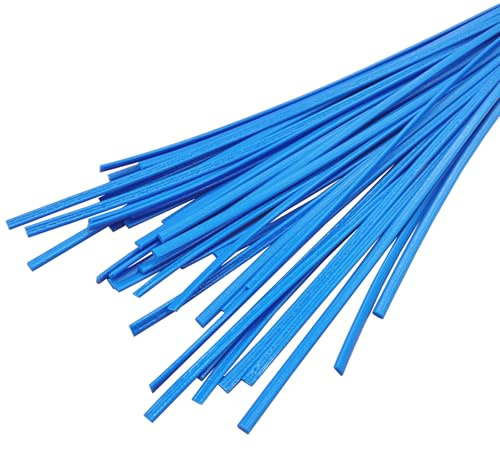 PP Schweißstangen, Industrielle Kunststoff-Schweißdrähte HD-PE, blau, Packung mit 5–100 Stück(50pcs)
