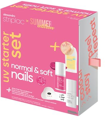 alessandro Striplac UV Starter Set normal & soft nails Summer Edition