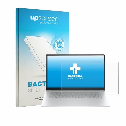 upscreen Antibakterielle Schutzfolie für HP OmniBook 3 17 17-dp0233ngx Klare Displayschutz-Folie