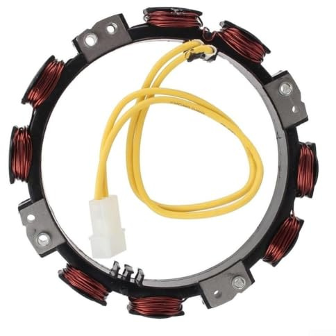 Qualoramall Lichtmaschine Coil Stator 16A für & Motoren ersetzt 592830 696458 691064 393295 845907, passend für GT235 LT166 Rasenmäher Generatoren kleine Motorteile