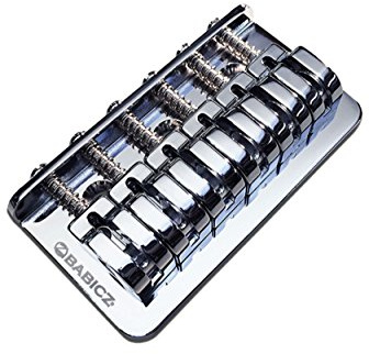 Babicz Full Contact Hardware FCH Z Series 3 Hole Mount Hard Tail Electric Guitar Tailpiece (FCHZ3HTCH)