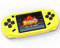 Bornkid 16 Bit Handheld Game Console for Kids and Adults with Built in 100 HD Puzzle Video Game 3.0'' Large Screen Senior Electronic Handheld Games Children Birthday Gift (Yellow)