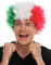 WIG ME UP - MMAM-15M Perücke Karneval Afro Fan-Perücke Fußball WM Italien Ungarn Mexico Grün Weiß Rot Fanafro