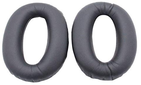 95sCloud Replacement Ear Pads Ear Pads Cushions Elastic Sponge and PU Leather Headphones Headphones Ear Pads Replacement Ear Pads for Sony WH1000XM2 MDR-1000X WH 1000X M2 Headphones (Black)