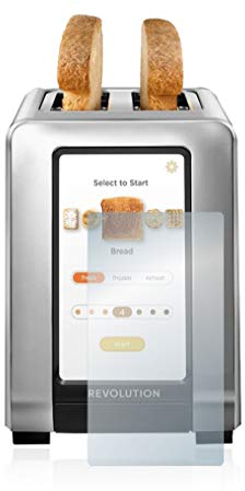 BROTECT Schutzglas für Revolution Cooking Smart Toaster Schutzfolie Made in Germany Panzer Folie Glas Displayschutz [Kratzfest 9H, Anti-Fingerprint]