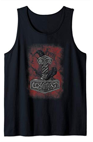 Thors Hammer Mjolnir - Nordische Mythologie & Wikinger Tank Top