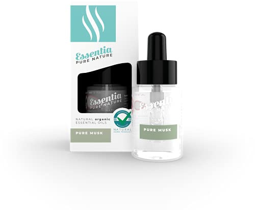ESSENTIA Olio Essenziale Biologico | 100% Naturale | Certificato Bioagricert (Pure Musk, 15 ml, confezione da 1)