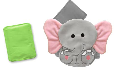 Baby Colic, Gas and Upset Stomach Relief – Belly Hugger – A Soothing Warmth Combined with Gentle Compression (Elephant)