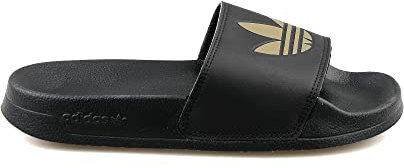 Adidas GZ6196 Adilette Lite W Sneaker Female Core Black/Core Black/Matte Gold EU 37