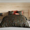 Housse de Couette réversible 240x260 cm + 2 taies d'oreiller 63x63 cm Percale de Coton Bogota
