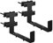 Lot de 2 supports de jardinière circulaires et carrés, réglables pour terrasse, jardin, clôture, pergola, balcon