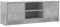 vidaXL Mobile Porta TV Grigio Cemento 102x30x37,5 cm Legno Multistrato