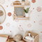 Neukids 40pcs Planets Wandtattoo,Selbstklebende Wandaufkleber Kinderzimmer Deko,Viele Planets Wand Aufkleber Dekoration,Wandtattoo Kinderzimmer Junge Babyzimmer Schlafzimmer Wanddeko Planet
