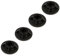BESTWAY® Ersatzteil-Set Standfuß (schwarz / 4 Stück) für ausgewählte Steel Pro Pools, rund & eckig