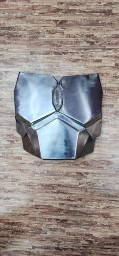 Battle Armour Mandalorianische Brustpanzer, speziell verbessertes Stück aus Stahl, regulär, silberfarben