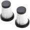 Ersatzfilter für Genius Invictus 1.0 X7 Staubsauger, Ersatzteile, waschbarer und wiederverwendbarer Staubsaugerfilter, 2 Stück