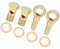 INFINAUTO 2 Sets 14mm Diameter Banjo Hose Barb Bolt Fittings Metal for Car Stylish Design