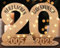 Giftota - 2025 Originelle 20 Geburtstag Geschenk Frauen & Männer - Geldgeschenke Geburtstag 20 mit LED Lichterkette Ständer - Holz-Schild Gästebuch - 20 Geburtstag Deko - Personalisierbares Geschenk