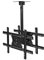 Soporte de TV móvil con ruedas Soporte de TV universal para pantallas planas de 32 a 75 pulgadas, LED, LCD, OLED, plasma, televisores curvos - Soporte universal con ruedas, carga 120 kg Soporte de TV
