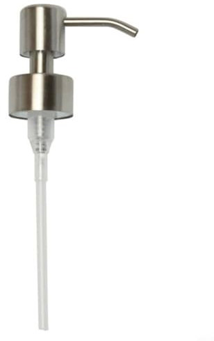 Ersatz-Pumpkopf für Seifenspender, ergonomisches Design aus Edelstahl