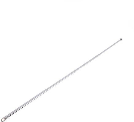 Car Aerial Mast Universal Folding Length 89MM And Unfold 295MM 5273-5 Section Replacement Telescopic Aerial Antenna Roof Antenna