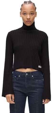KARL LAGERFELD JEANS Damen Plisse Sweater