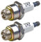 BenTsD Kompatibel mit (2er-Pack) Zündkerze Ersetzt J19LM, RJ19LM, 802592, 5095K, 796112