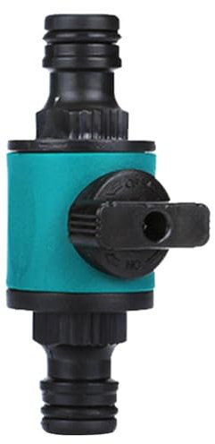 Splitter Du Tuyau - Splitter Du Robinet | GARDE Y-SPLITTERS VALVE | Attachement À Robinet Métallique Robuste Avec Vannes D'arrêt Individuelles, Extrémités De Connexion Rapide, Distributeur De Tuyaux D