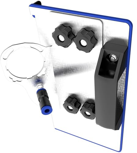 Stainless Steel 45° Tile Chamfering Guide for 100-Type Grinders Adjustable Rails for Precise Edges Angle Grinder Chamfer Tool