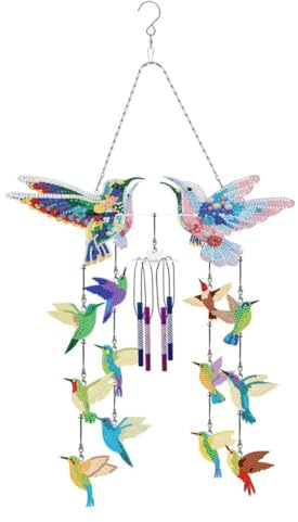 Flaroey , Double Sided 5D Bird Hanging Ornament Easy to Use C