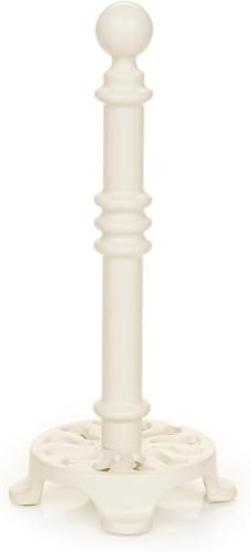 Cast Iron Kitchen Roll Holder Champagne