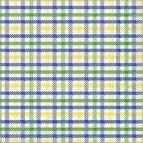 Sovie HORECA Serviette Emil | Tissue Deluxe® 4-lagig 40 x 40 cm | | hochwertige Einweg-Servietten für Feiern | extrem saugstark & stoffähnlich | 50 Stück | (Blau)