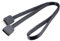 Akasa Cavo di prolunga per Striscia LED | Connettori RGB Maschio a Femmina a 4 Pin | 50 cm | AK-CBLD01-50BK