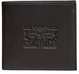 Levi's Pour des hommes Portefeuille Vintage à deux plis, marron, One Size
