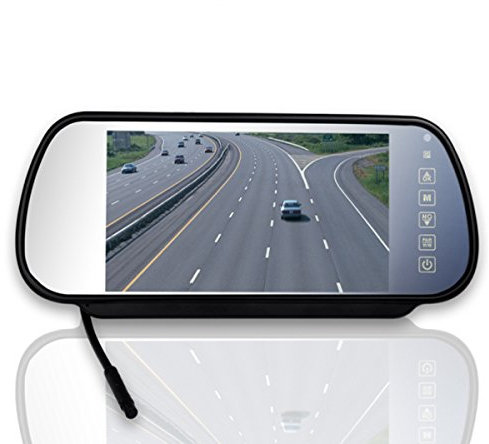 JenNiFer Csx07Ha 7 Zoll Av Car Rear View Mirror Monitor LCD Simulate Screen