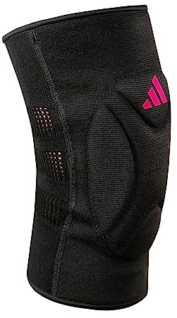 adidas Wrestling-Knieschoner für Erwachsene, wendbar, Pink / Schwarz, Größe S